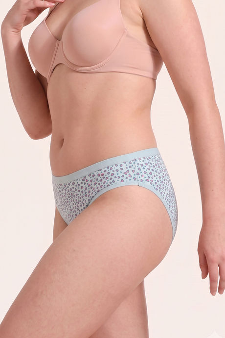 Zivame Low Rise Full Coverage Bikini Panty (Pack of 3) - Multicolor — image 7